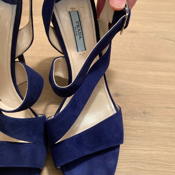 Gorgeous Suede Prada Heels - Picture 12 of 14